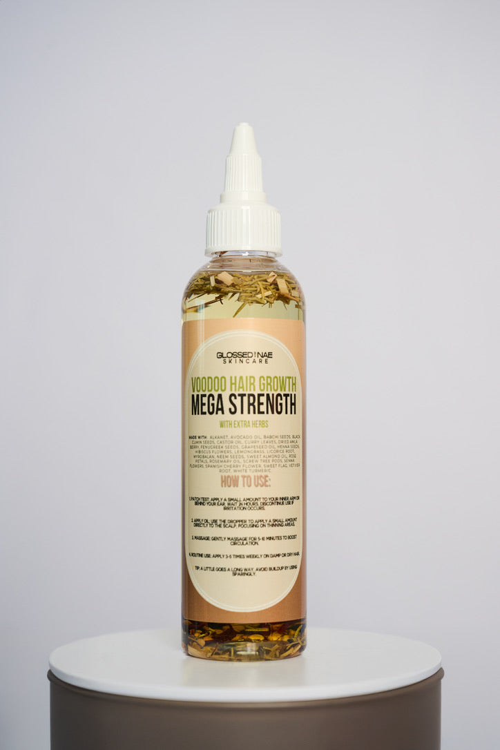 Mega Strength 4oz Voodoo Hair Growth Oil