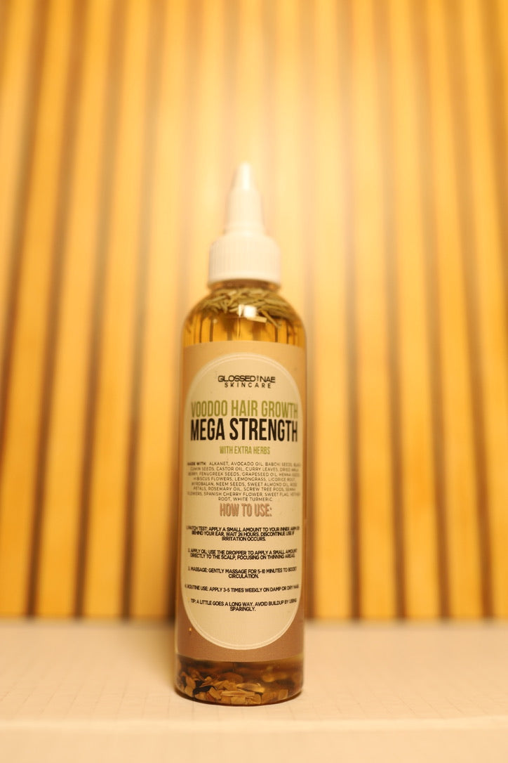 Mega Strength 4oz Voodoo Hair Growth Oil