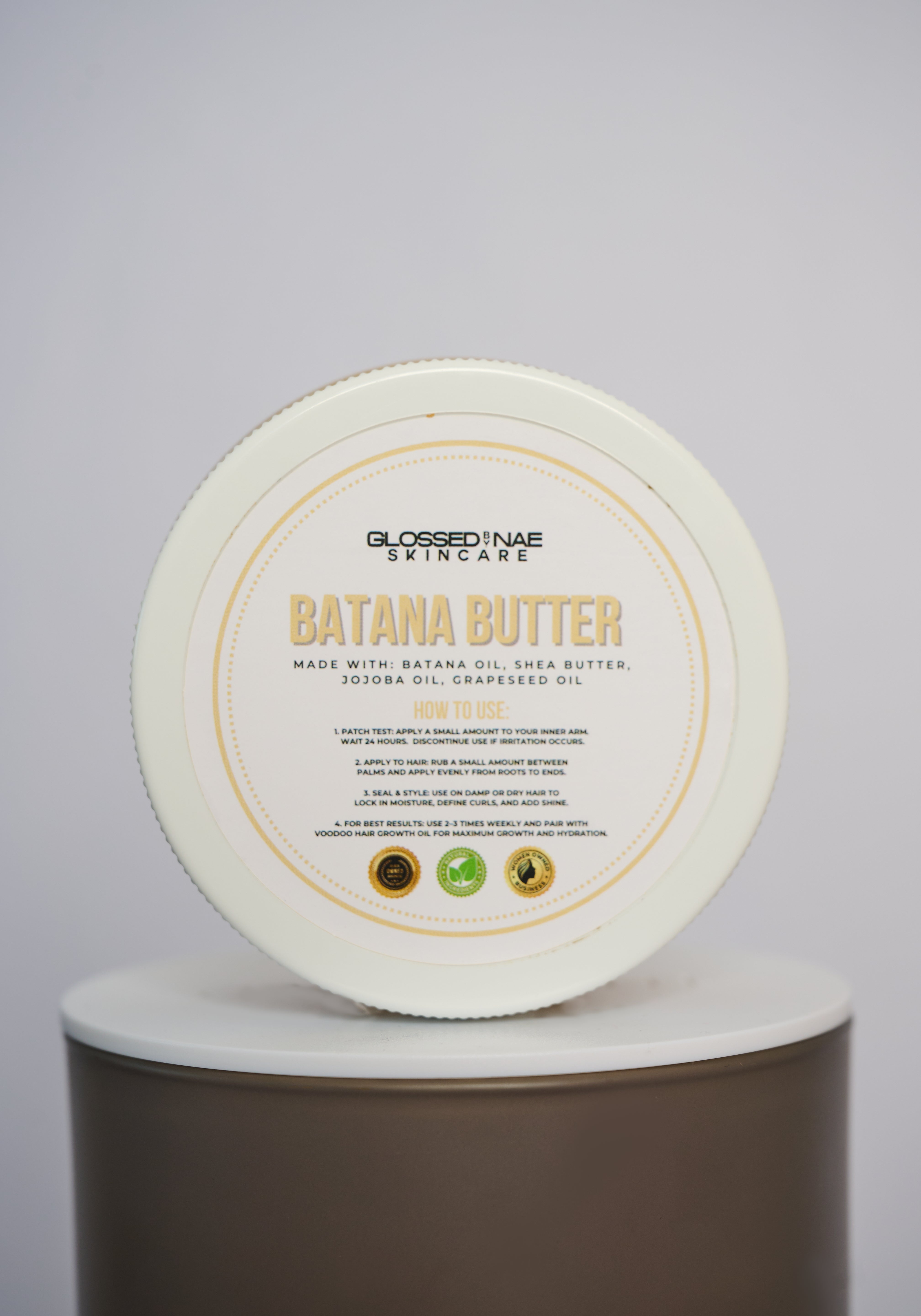 Batana Butter- Scalp and Hair Balm for Growth+ Length Retention| Made with Shea Butter and Jojoba Oil
