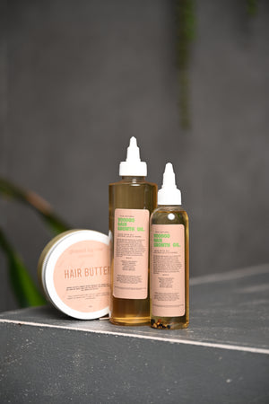 Hair Butter - with Shea & Rosemary - for 3A-4C Hair Types