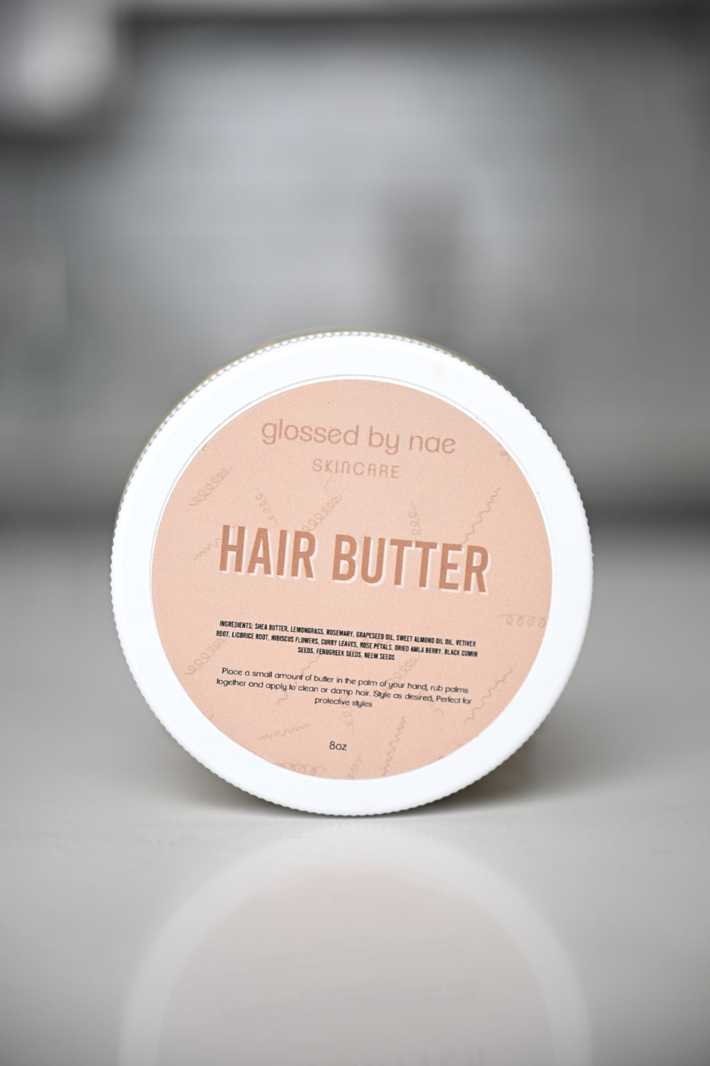 Hair Butter - with Shea & Rosemary - for 3A-4C Hair Types