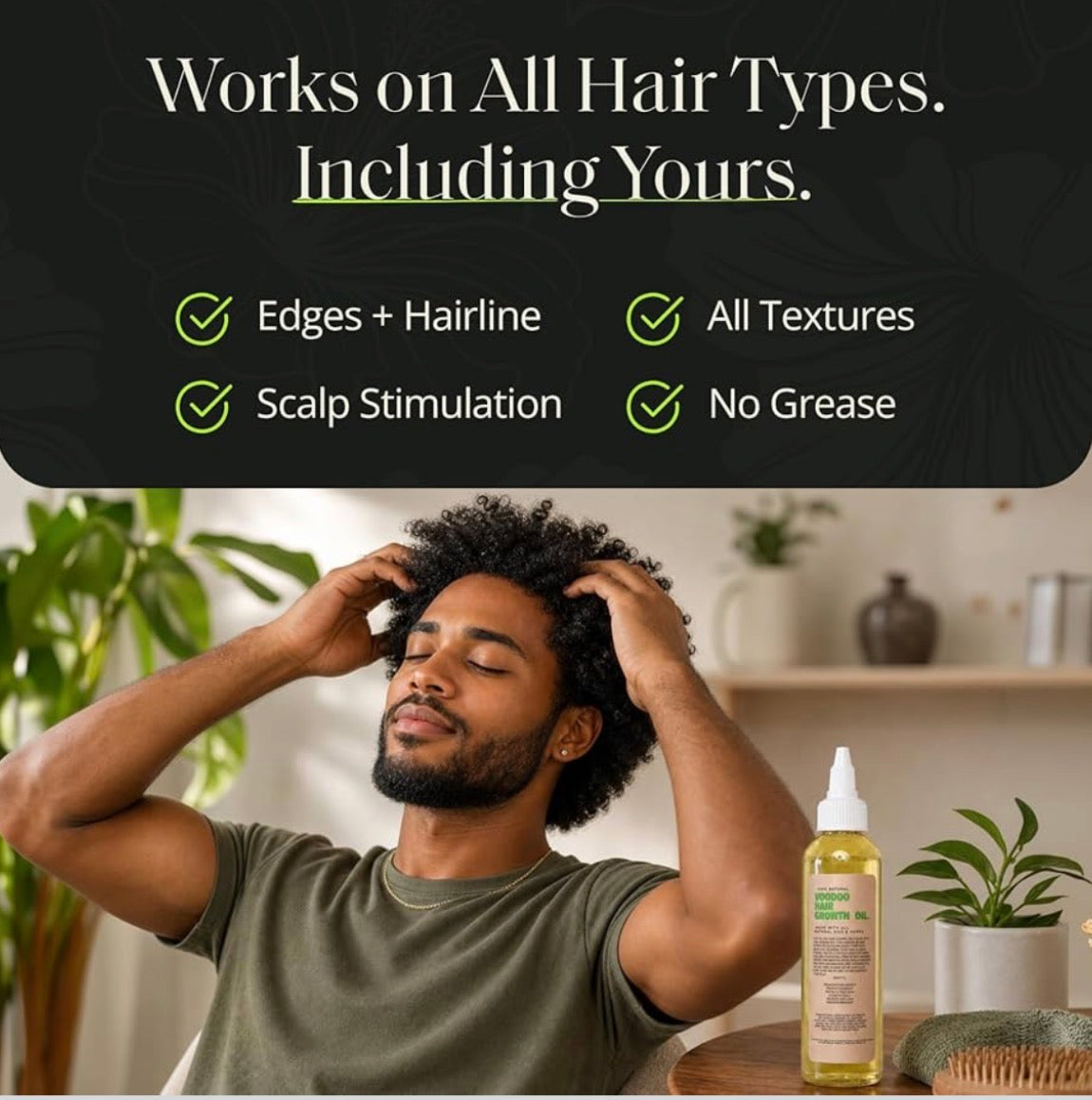 Natural Voodoo Hair Growth Oil