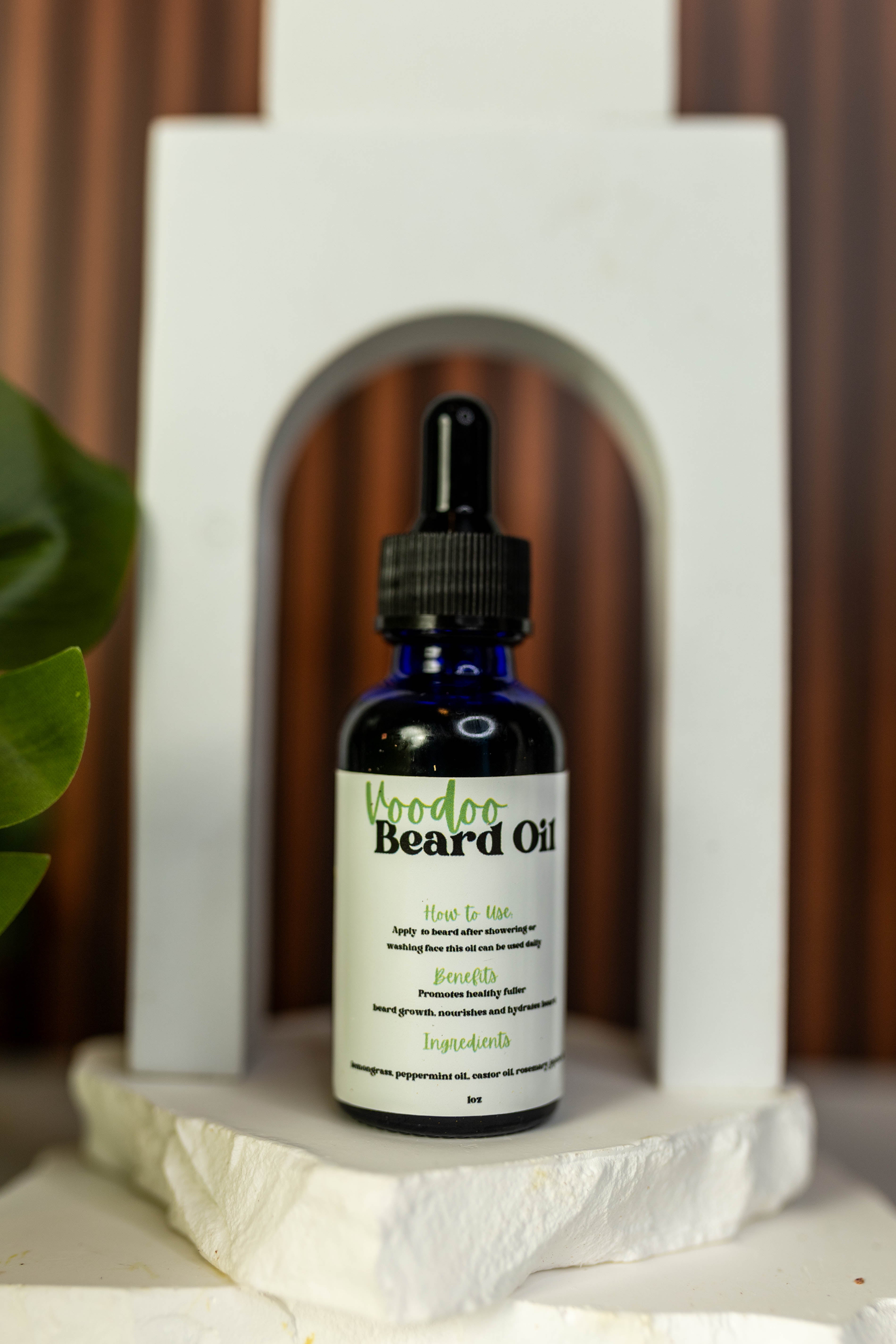 Organic Voodoo Beard Growth Oil - Glossed By Nae Cosemetics