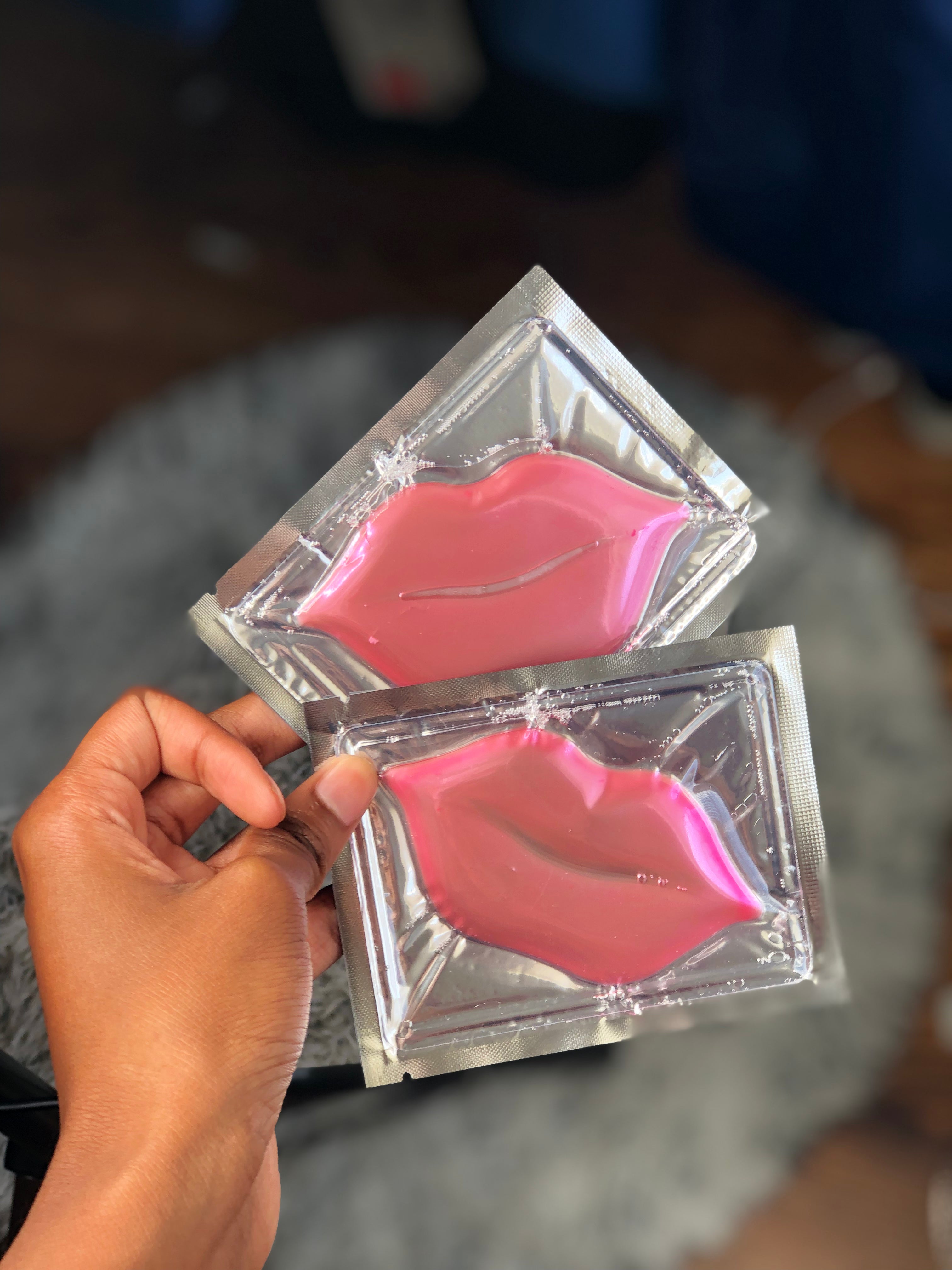 Kiss Me- Gel Collagen Lip Mask w/ Aloe Vera - Glossed By Nae Cosemetics