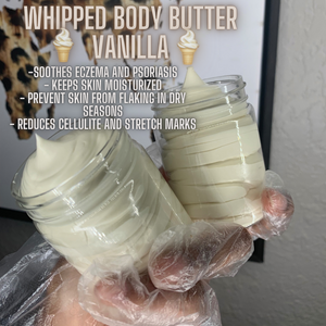 Vanilla Whipped Body Butter - Glossed By Nae Cosemetics