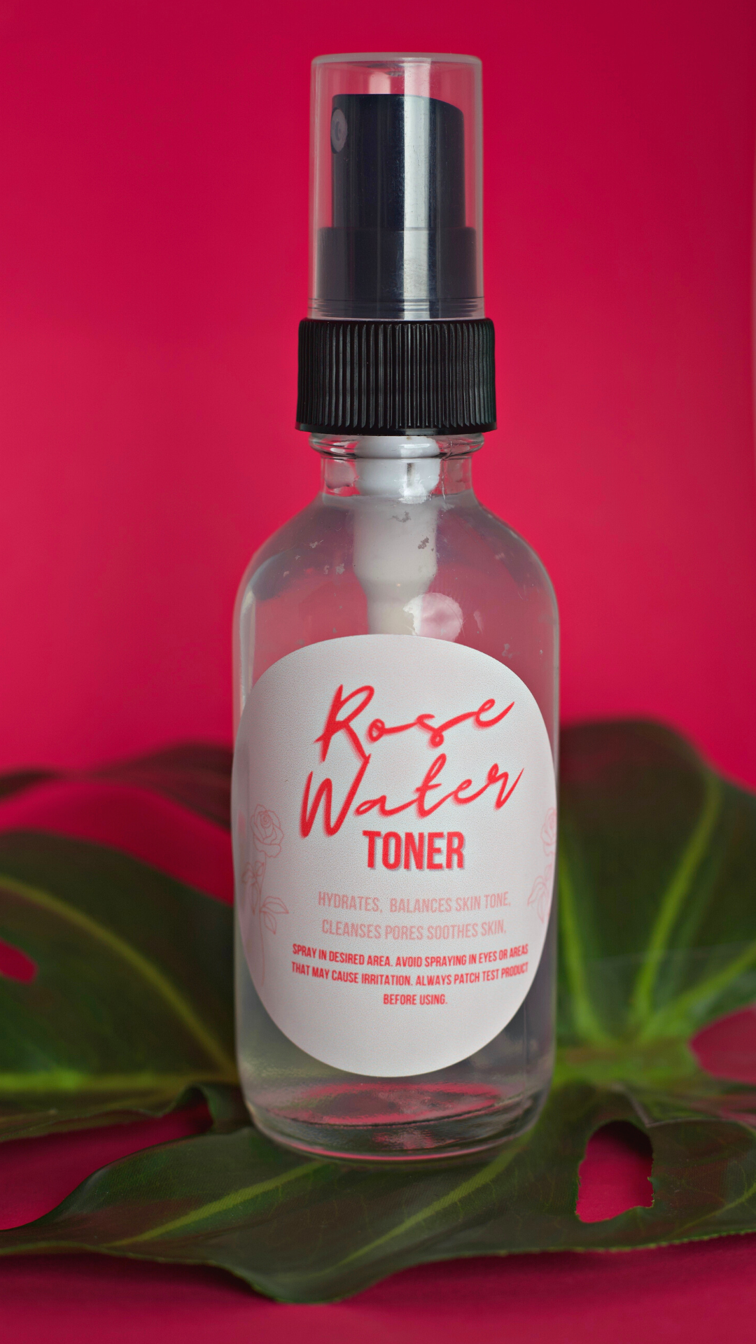 Rose Water Toner - Glossed By Nae Cosemetics